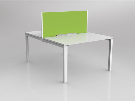 OL Axis 2 User Double Sided Workstation with Screen - Breathe Fabric