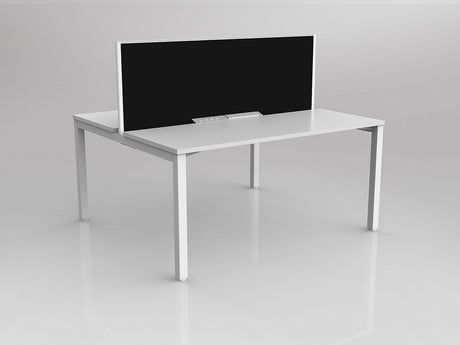 OL Axis 2 User Double Sided Workstation with Screen - Breathe Fabric