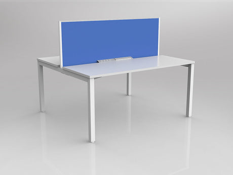 OL Axis 2 User Double Sided Workstation with Screen - Breathe Fabric