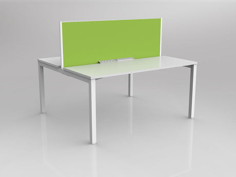 OL Axis 2 User Double Sided Workstation with Screen - Breathe Fabric