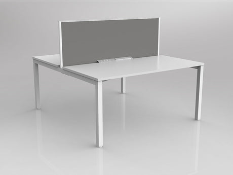 OL Axis 2 User Double Sided Workstation with Screen - Breathe Fabric