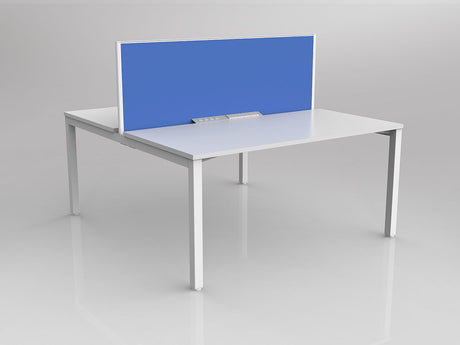OL Axis 2 User Double Sided Workstation with Screen - Breathe Fabric