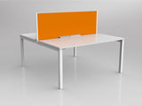 OL Axis 2 User Double Sided Workstation with Screen - Breathe Fabric