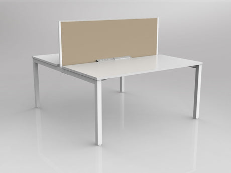 OL Axis 2 User Double Sided Workstation with Screen - Breathe Fabric