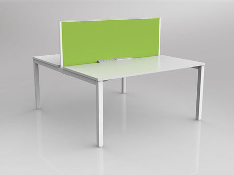 OL Axis 2 User Double Sided Workstation with Screen - Breathe Fabric