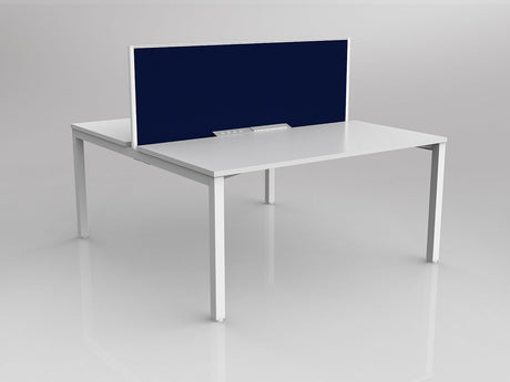 OL Axis 2 User Double Sided Workstation with Screen - Breathe Fabric