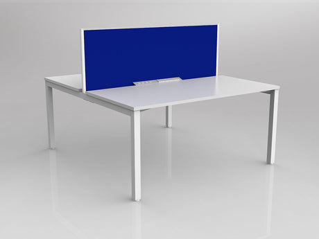 OL Axis 2 User Double Sided Workstation with Screen - Breathe Fabric