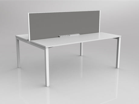OL Axis 2 User Double Sided Workstation with Screen - Breathe Fabric