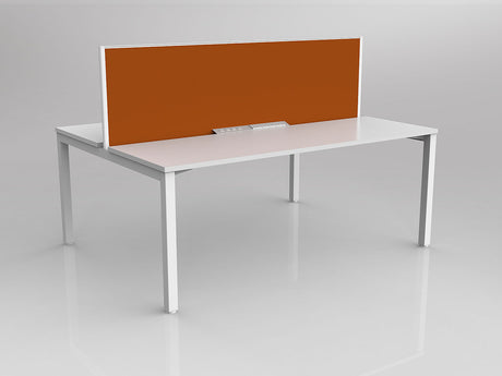 OL Axis 2 User Double Sided Workstation with Screen - Breathe Fabric