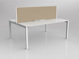 OL Axis 2 User Double Sided Workstation with Screen - Breathe Fabric