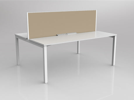 OL Axis 2 User Double Sided Workstation with Screen - Breathe Fabric