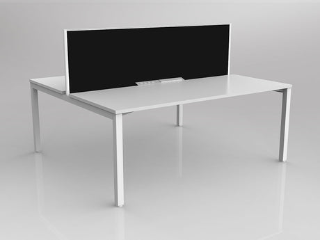 OL Axis 2 User Double Sided Workstation with Screen - Breathe Fabric