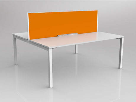 OL Axis 2 User Double Sided Workstation with Screen - Breathe Fabric