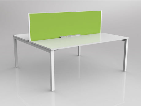 OL Axis 2 User Double Sided Workstation with Screen - Breathe Fabric