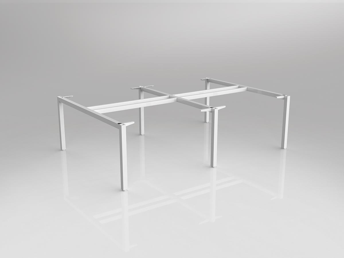 OL Axis Double Sided 4-User Workspace Frame