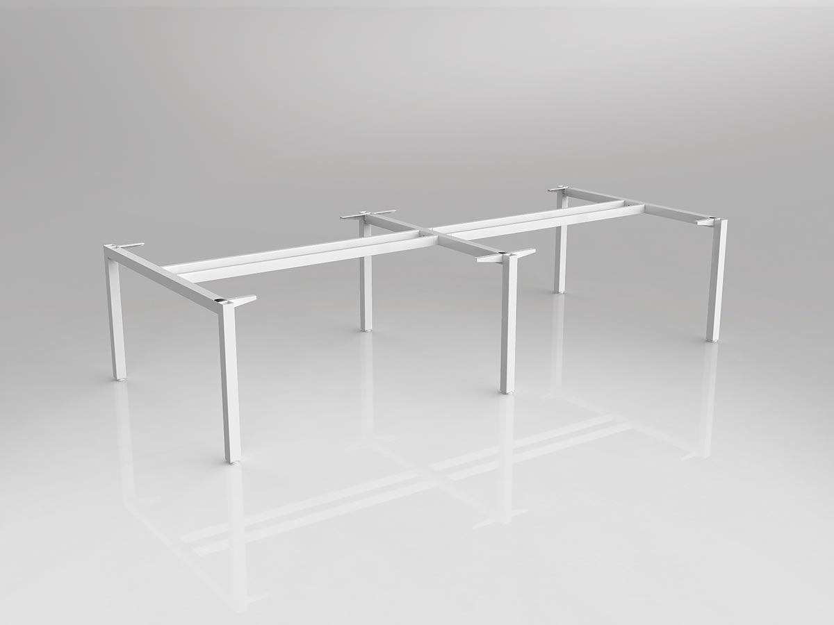 OL Axis Double Sided 4-User Workspace Frame