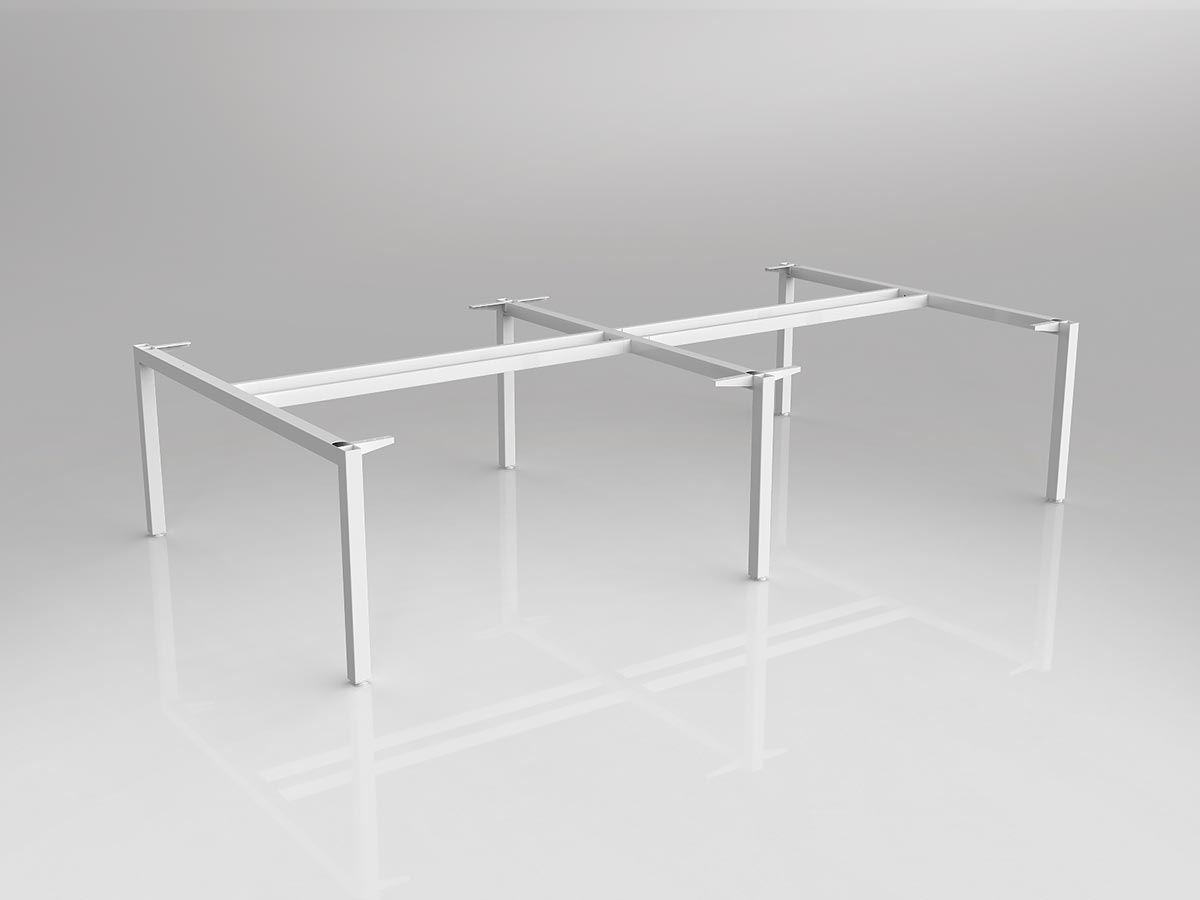 OL Axis Double Sided 4-User Workspace Frame