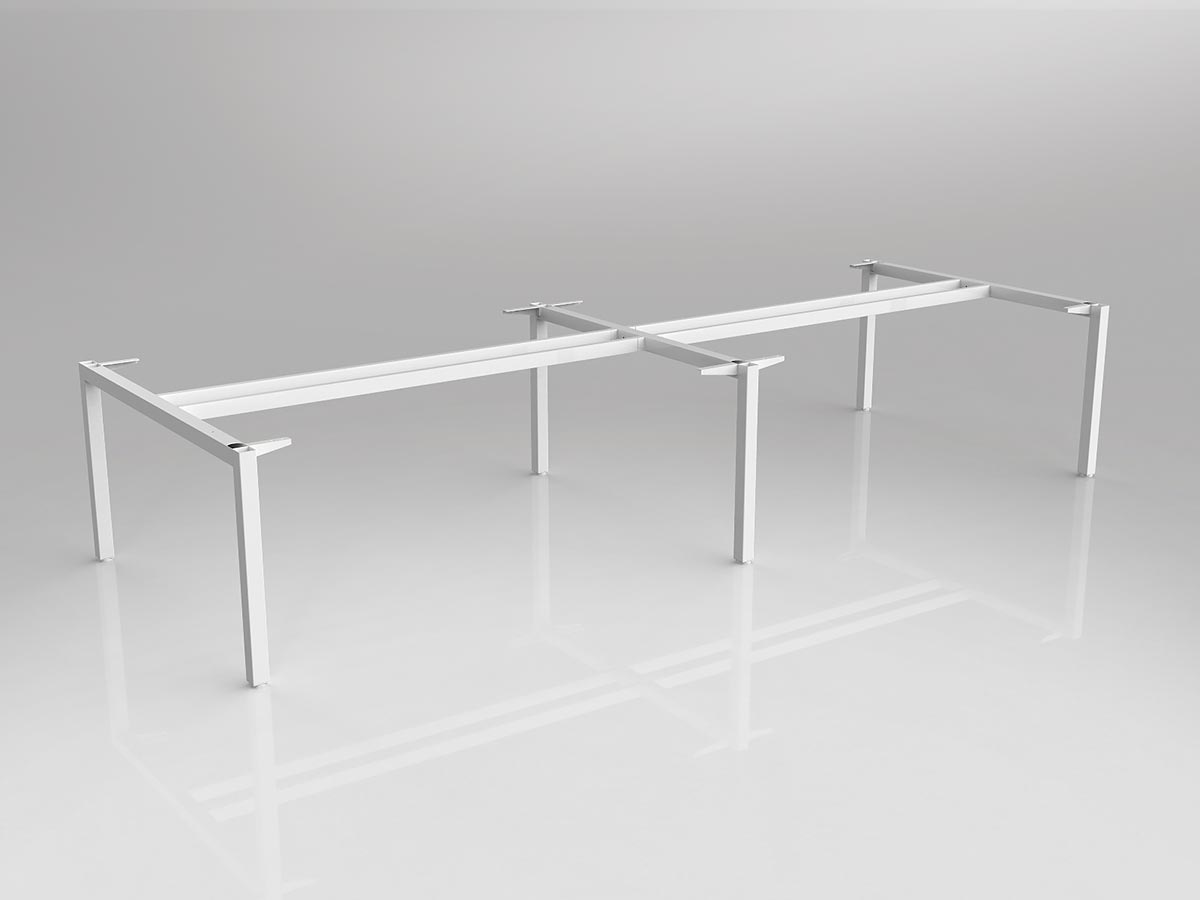 OL Axis Double Sided 4-User Workspace Frame