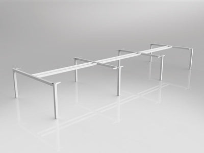 OL Axis Double Sided 6-User Workspace Frame