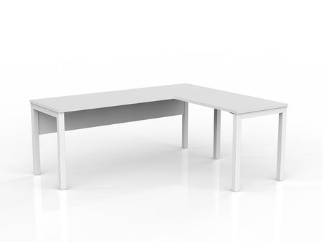 OL Axis Office Desk with Return and Modesty Panel