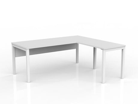 OL Axis Office Desk with Return and Modesty Panel