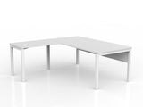 OL Axis Office Desk with Return and Modesty Panel