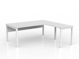 OL Axis Office Desk with Return and Modesty Panel