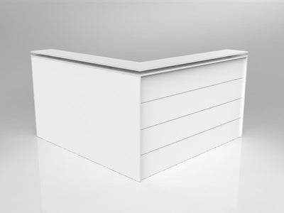 OL L Shape Axis Reception with Poptop Facade