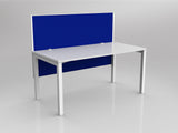 OL Axis 1 Person Workstation with Hung Screen - Breathe Fabric