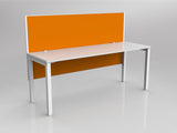 OL Axis 1 Person Workstation with Hung Screen - Breathe Fabric