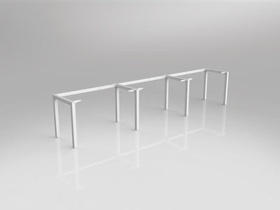 OL Axis Single Sided 3-User Workspace Frame