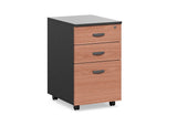 DD Accent Mobile Pedestal with 2 Drawer & File