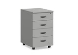 DD Accent 4 Drawer Mobile Pedestal