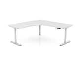 OL AgileMotion+ Triple Motor Round Leg Electric Height Adjustable 90°Workstation