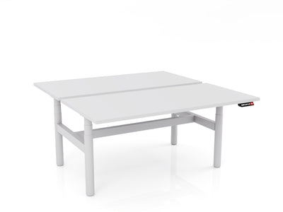OL Agile Motion+ Electric Height Adjustable Round Leg 1 User Desk