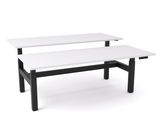 OL AgileMotion Electric Height Adjustable Back to Back 2 User Desk