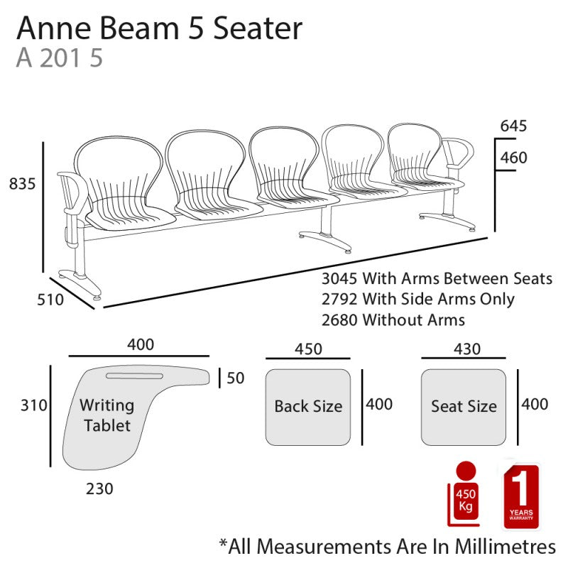 MA Anne Beam Seating