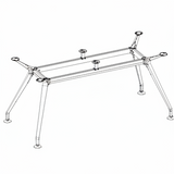 DD Apollo Metal Boardroom Table Base
