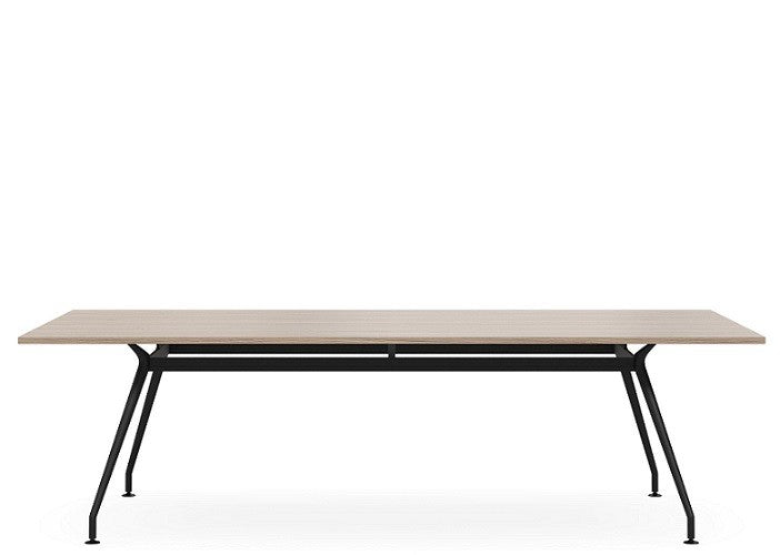 DD Apollo Black Metal Leg Boardroom Table