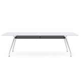 DD Apollo Polished Steel Base Boardroom Table