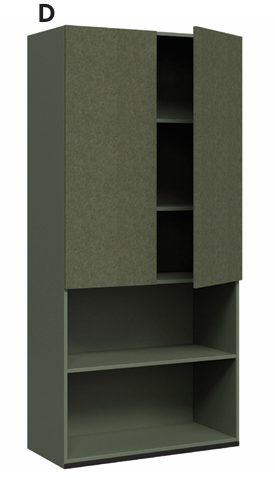 DD Archie Multipurpose Pin Board Wall Unit