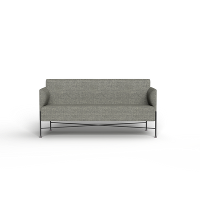 OL Avalon Fabric Upholstered Reception Area 2 Seater Sofa