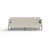 OL Avalon Fabric Upholstered Reception Area 3 Seater Sofa