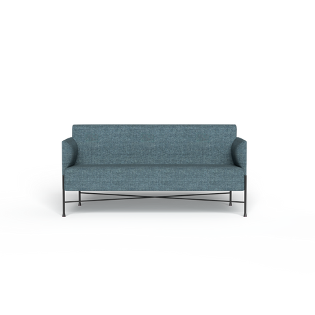 OL Avalon Fabric Upholstered Reception Area 2 Seater Sofa
