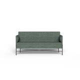 OL Avalon Fabric Upholstered Reception Area 2 Seater Sofa