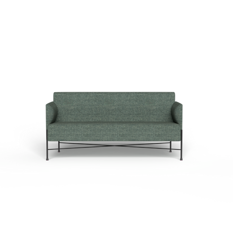 OL Avalon Fabric Upholstered Reception Area 2 Seater Sofa