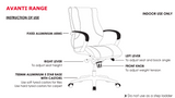 ST Avanti Medium Back Ergonomic Executive Chair