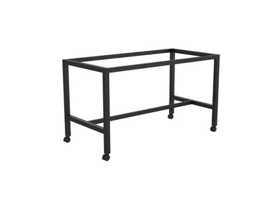 OL Axis Square Leg Mobile Bar Leaner Frame