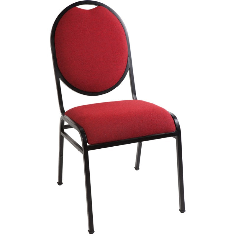 MA Banquet Fabric or Vinyl Upholstered Stackable Multi Use Chair