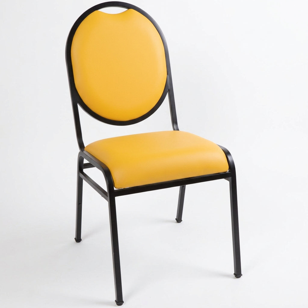 MA Banquet Fabric or Vinyl Upholstered Stackable Multi Use Chair